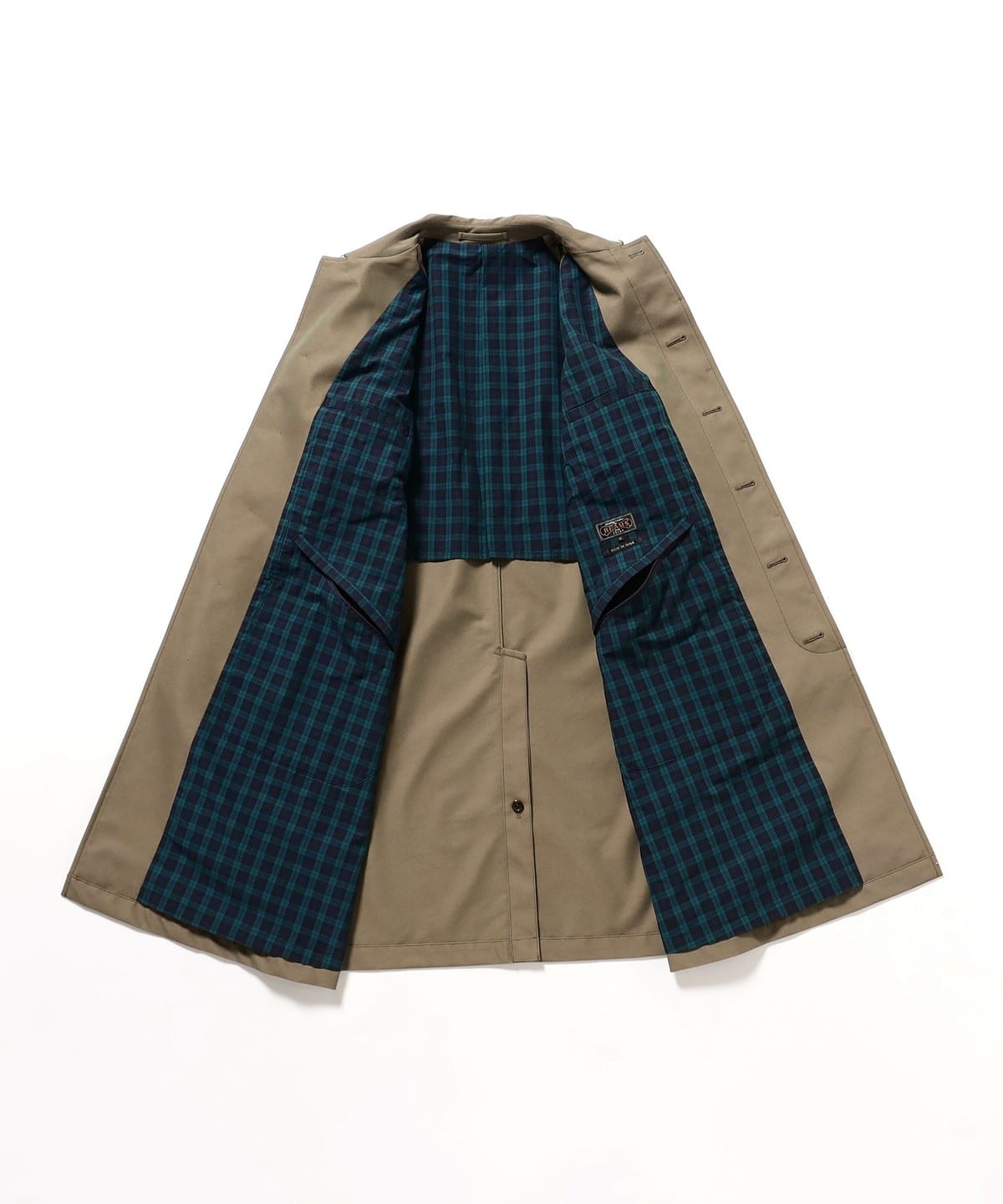 BEAMS PLUS（ビームス プラス）Balmacaan Coat T/C Gabardine（コート