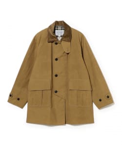 KENNETH FIELD / Max Proof Coat BM Wax Khaki