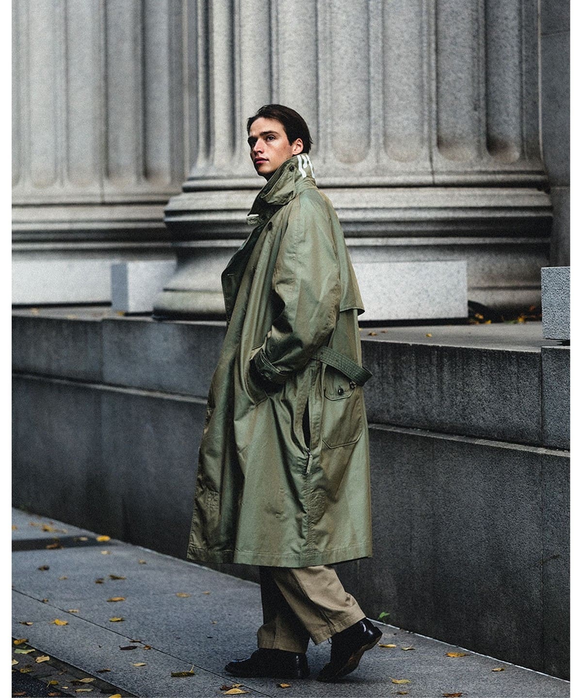 BEAMS PLUS（ビームス プラス）PEG Trench coat（コート トレンチ
