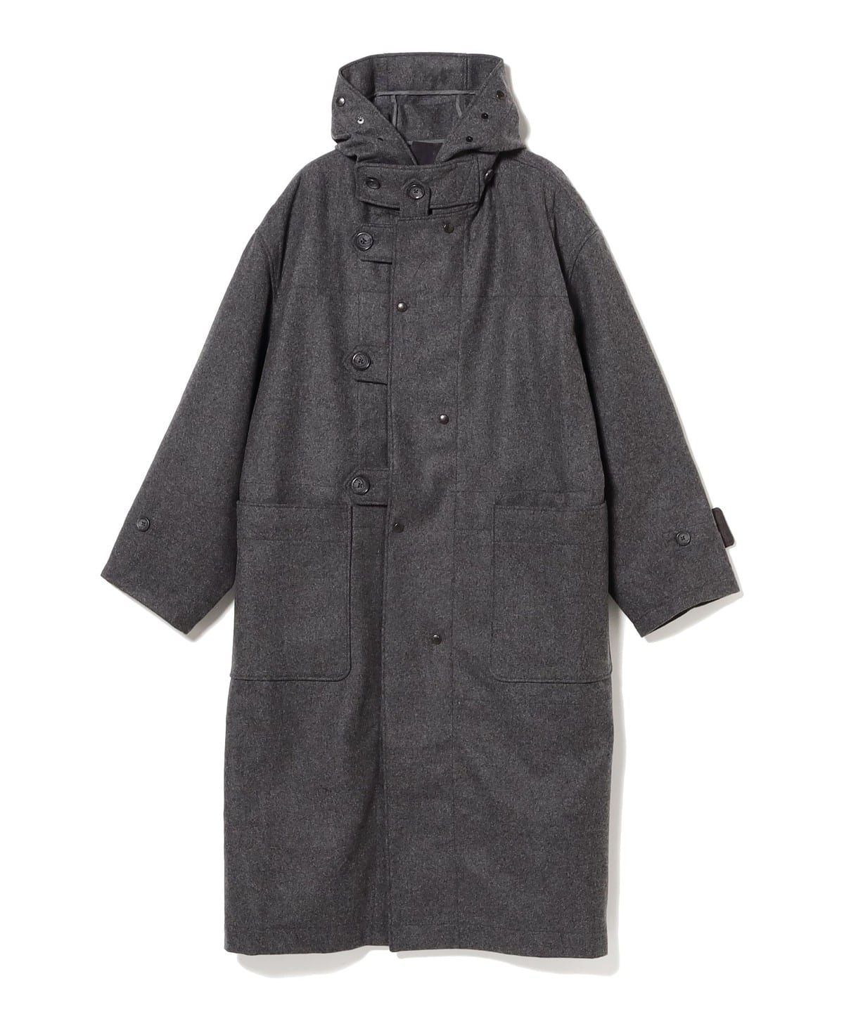 ENGINEERED GARMENTS エンジニアド ガーメンツ / DUFFLE COAT - 24OZ WOOL MELTON コート MEN B-Grey L