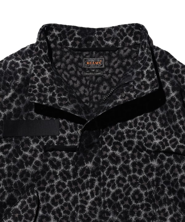 M-6548 Coat Leopard Jacquard