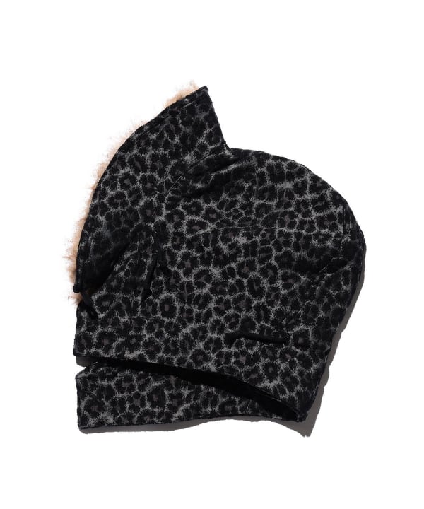 M-6548 Coat Leopard Jacquard