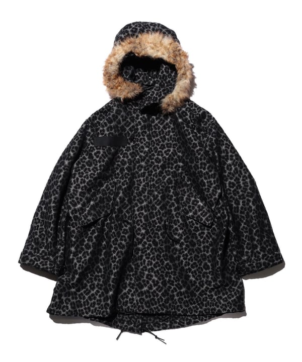 M-6548 Coat Leopard Jacquard