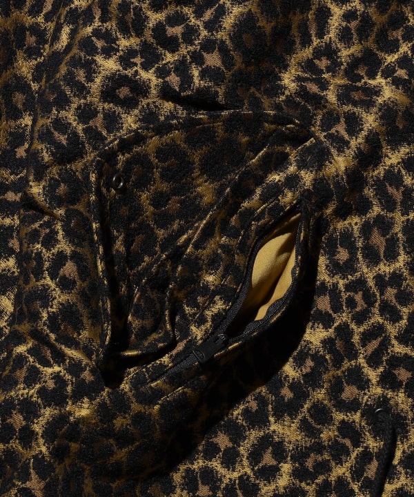 M-6548 Coat Leopard Jacquard