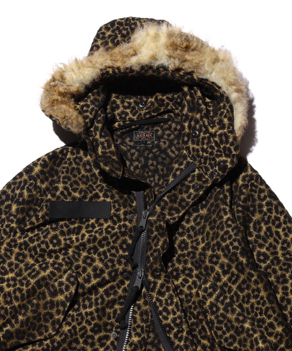 M-6548 Coat Leopard Jacquard