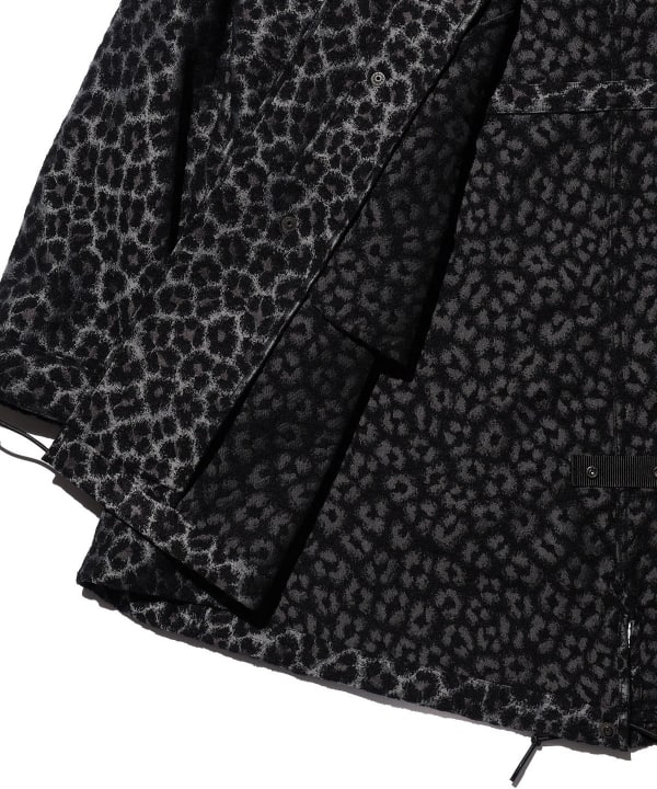 M-6548 Coat Leopard Jacquard