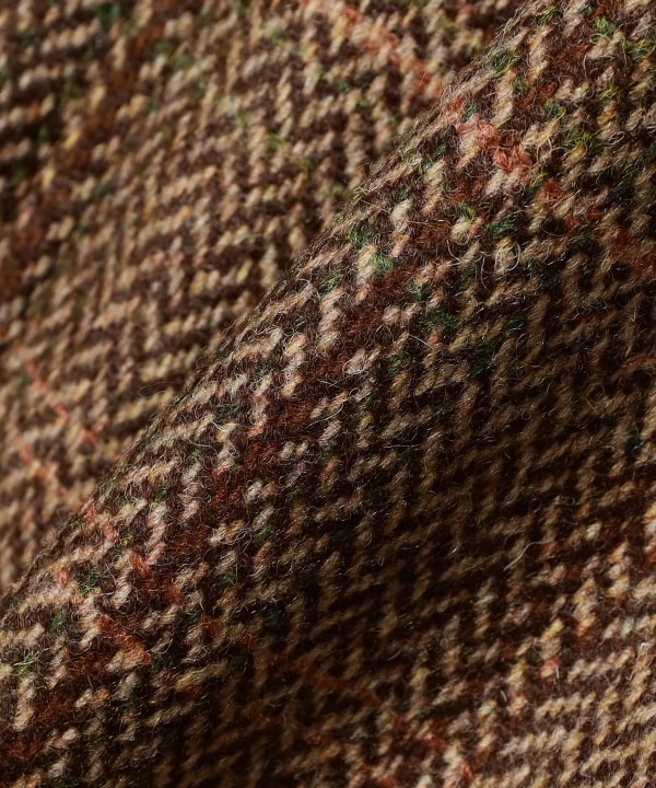 ts(s) / HERRINGBONE ZIP & FLY FRONT COAT