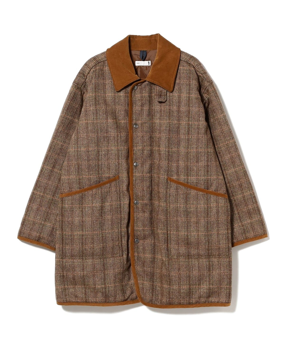 BEAMS PLUS（ビームス プラス）ts(s) / HERRINGBONE ZIP & FLY FRONT