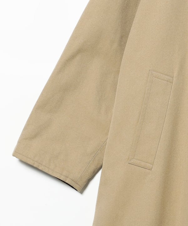 KAPTAIN SUNSHINE / cotton mock twist umbrella coat
