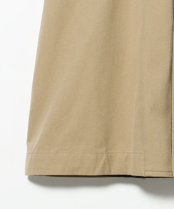 KAPTAIN SUNSHINE / cotton mock twist umbrella coat
