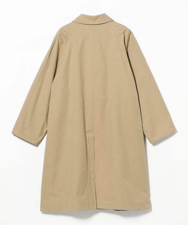 KAPTAIN SUNSHINE / cotton mock twist umbrella coat