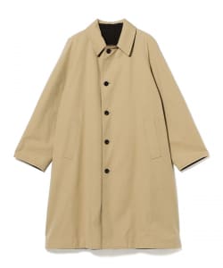 KAPTAIN SUNSHINE / cotton mock twist umbrella coat