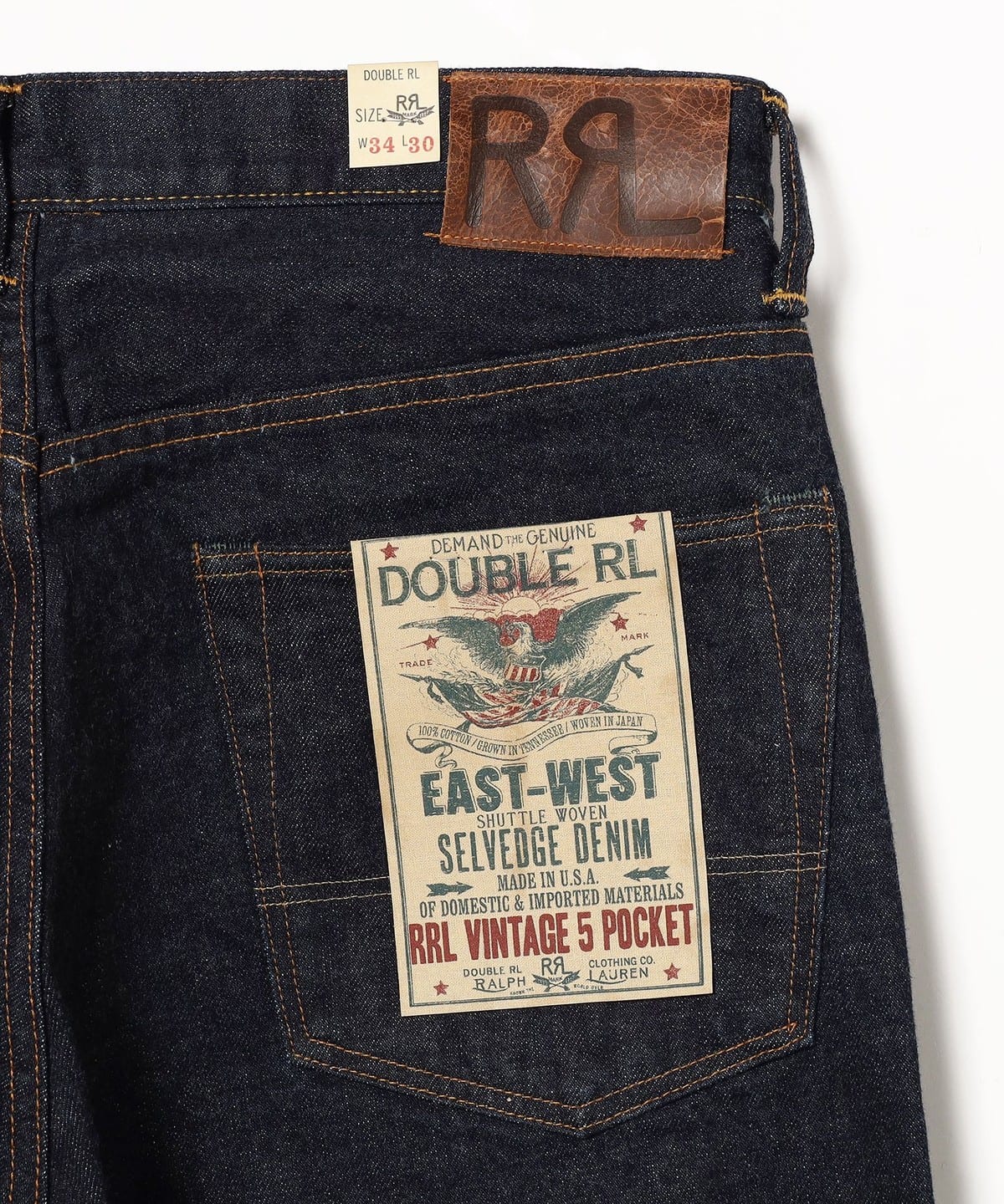 BEAMS PLUS（ビームス プラス）RRL / Vintage 5-Pocket East-West 