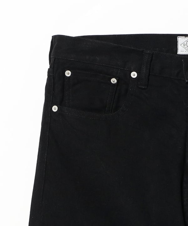 POST OVERALLS / #1397-BO No.2 Fiver Pocket : denim blackout
