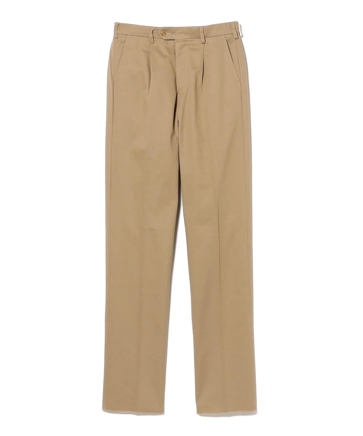 【別注】BARRY BRICKEN バリーブリッケン / 1 Pleats Style パンツ MEN 63 British Khaki 28