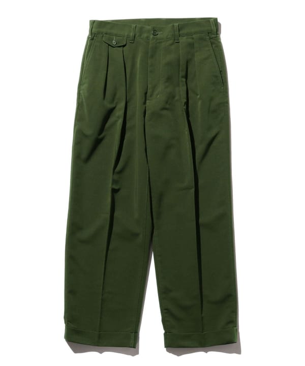 BEAMS PLUS（ビームス プラス）BEAMS PLUS / 2 Pleats Trousers PE Twill（パンツ カジュアルパンツ ）通販｜BEAMS