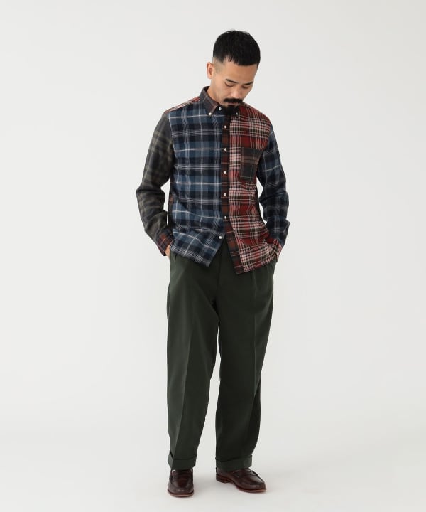 BEAMS PLUS（ビームス プラス）BEAMS PLUS / 2 Pleats Trousers PE ...