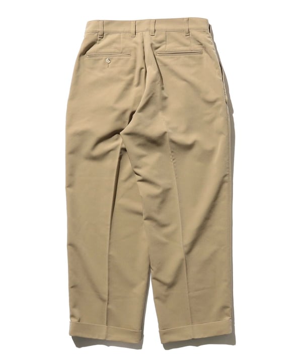 BEAMS PLUS 2 Pleats Twill Shorts / Khaki – Livestock