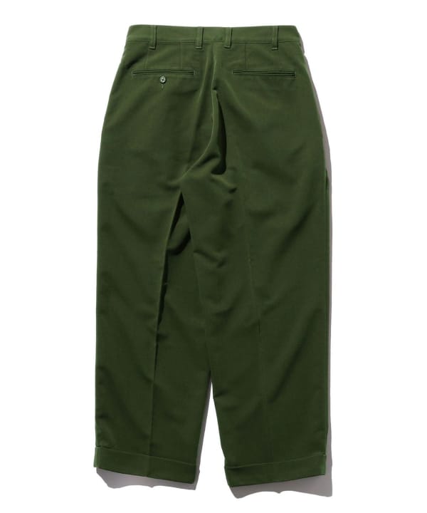 BEAMS PLUS（ビームス プラス）BEAMS PLUS / 2 Pleats Trousers PE Twill（パンツ カジュアルパンツ ）通販｜BEAMS