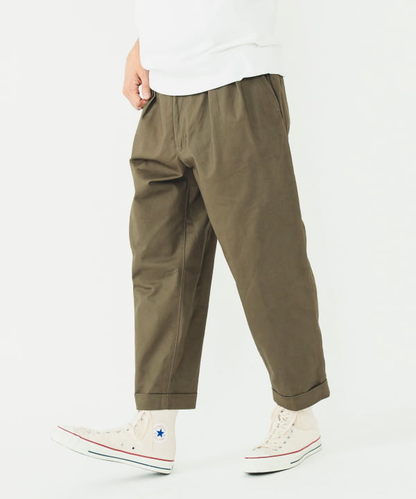 BEAMS PLUS BEAMS PLUS BEAMS PLUS / 2 Pleats Twill (pants chino 