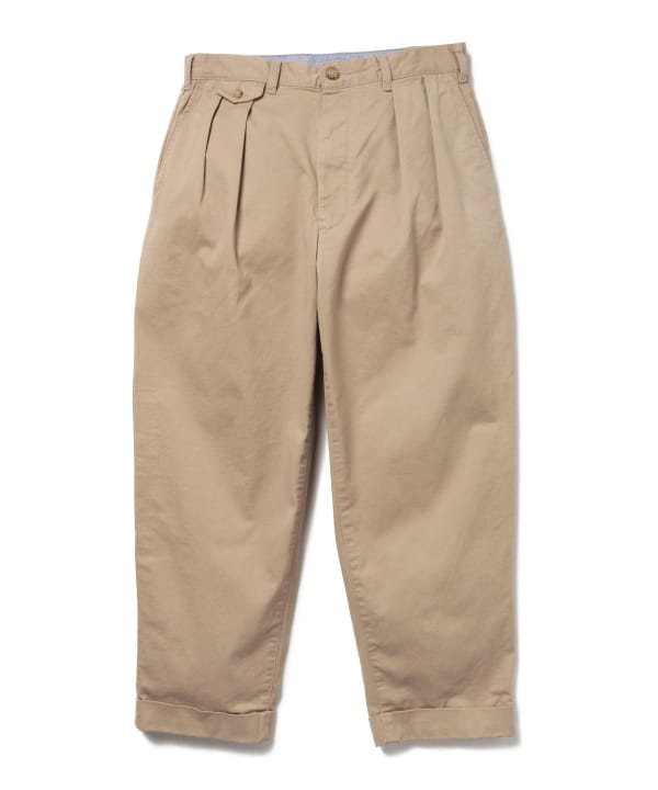 BEAMS PLUS BEAMS PLUS BEAMS PLUS / 2 Pleats Twill (pants chino 