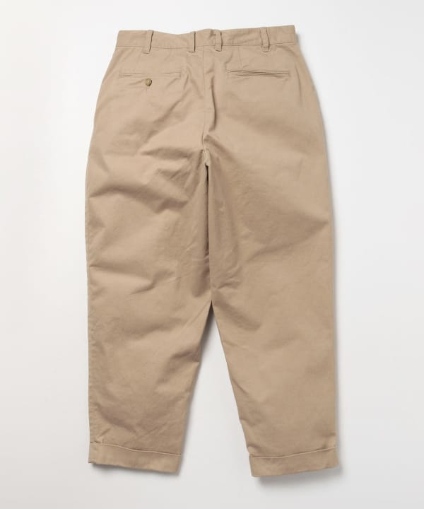 Standard Chino Trousers ～BEAMS PLUS 2Pleats～｜BEAMS PLUS