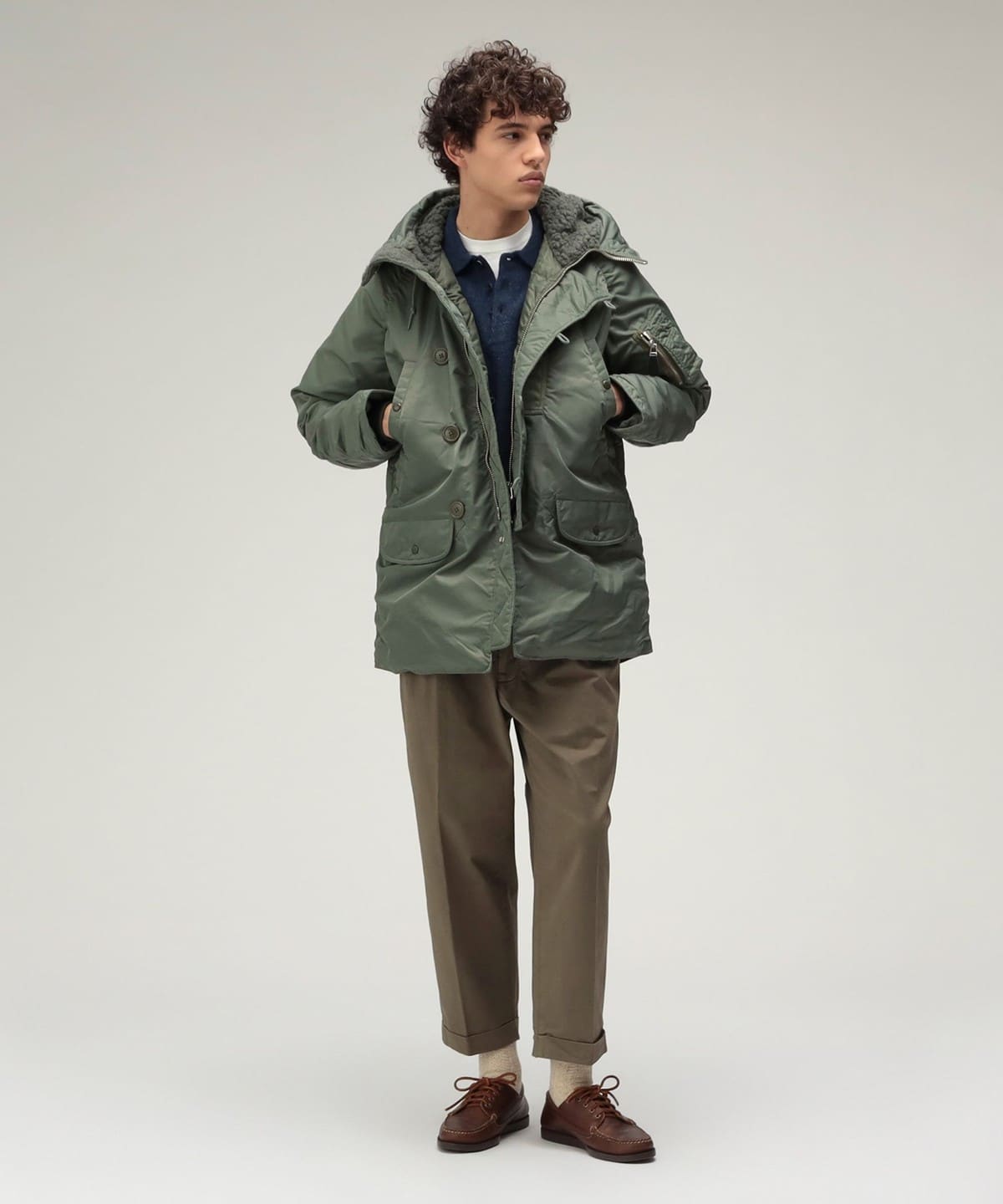 BEAMS PLUS(ビームス プラス)2 Pleats Tapered Twill(パンツ BEAMS PLUS(ビームス プラス)2 Pleats Tapered Twill(パンツ