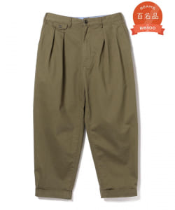 2 Pleats Tapered Twill