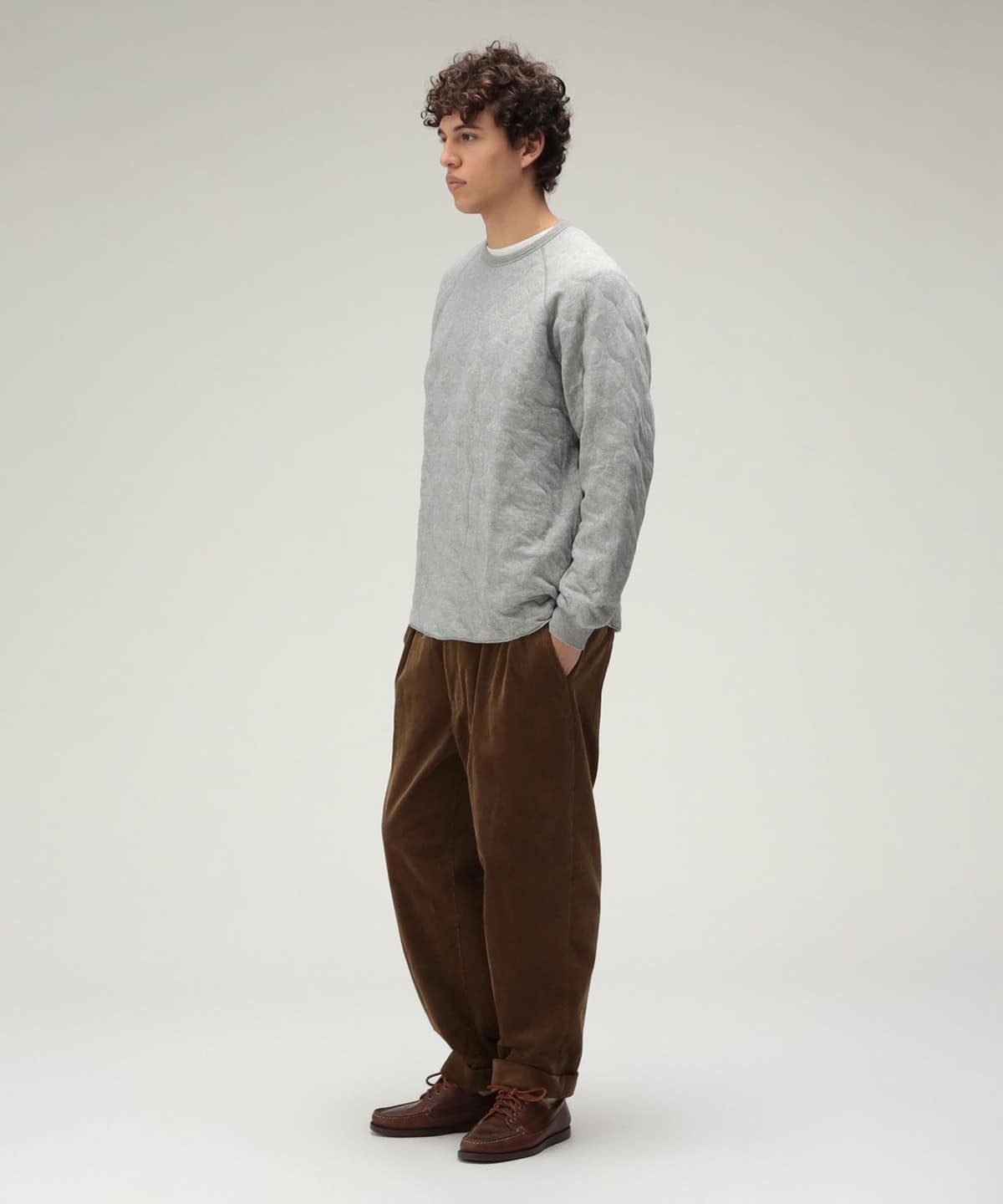 BEAMS PLUS（ビームス プラス）2 Pleats Tapered Corduroy（パンツ