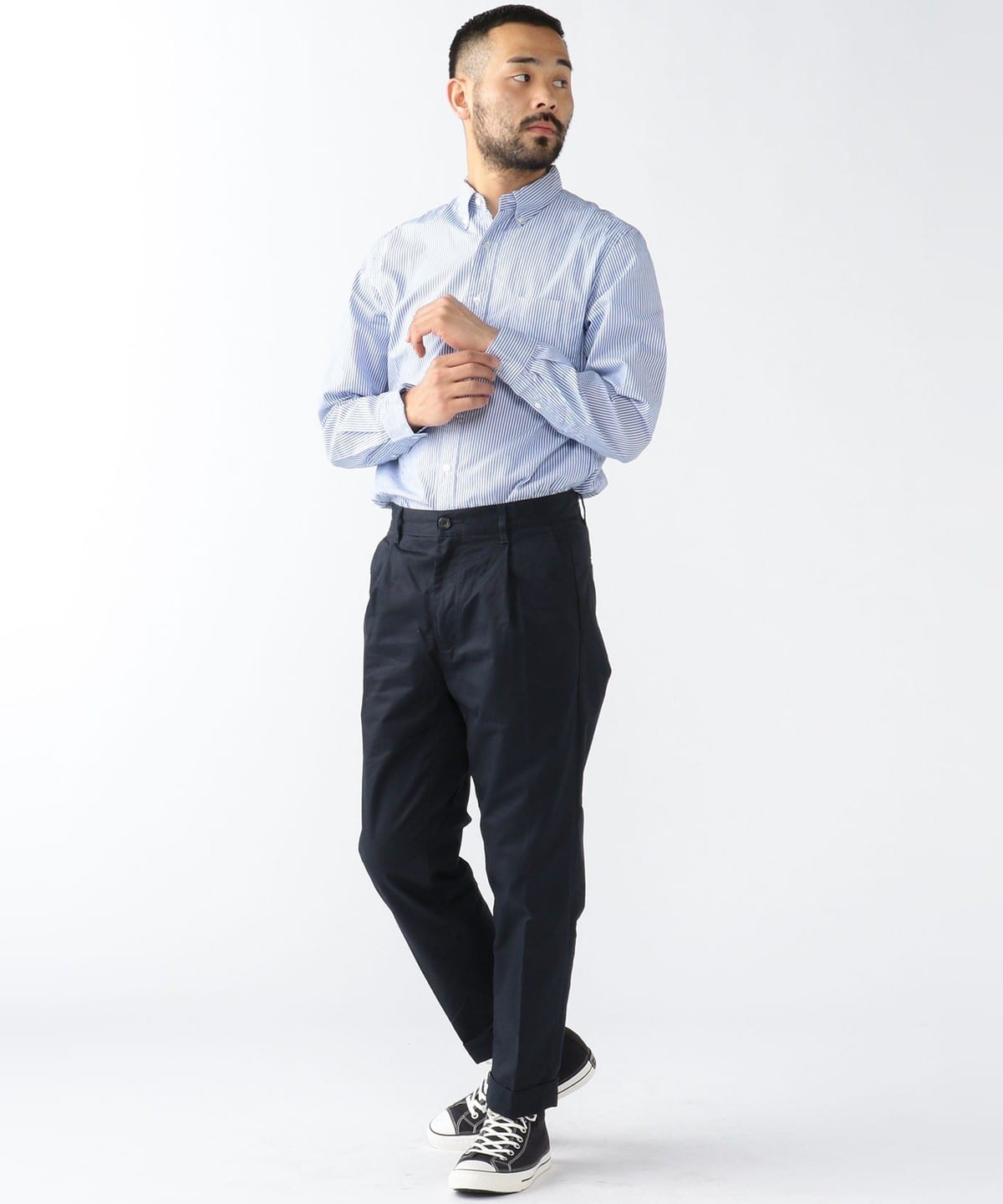 BEAMS PLUS（ビームス プラス）1 Pleat 80/3 Twill（パンツ チノパンツ