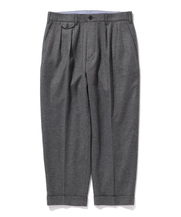 BEAMS PLUS（ビームス プラス）2 Pleats Tapered Flannel