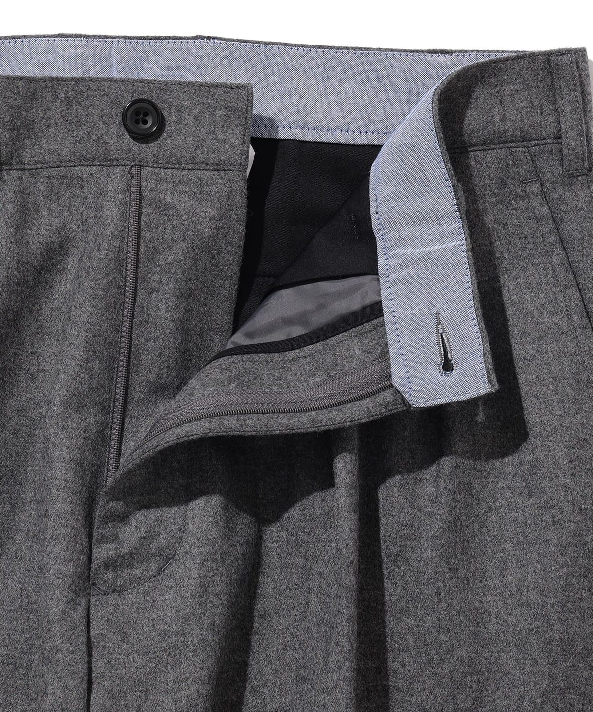 BEAMS PLUS BEAMS PLUS Pleats Tapered Flannel (casual pants