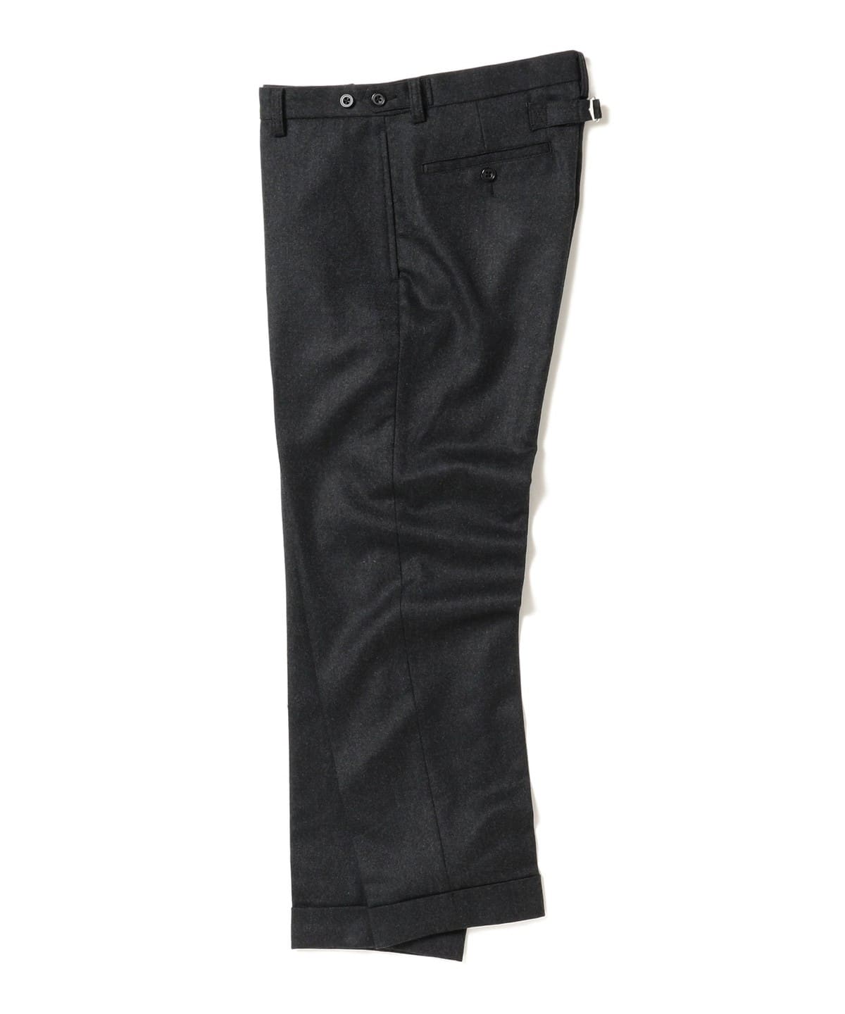 IVY Trousers Ankle-Cut Flannel パンツ MEN CHARCOAL. G XL IVY Trousers Ankle-Cut Flannel パンツ MEN CHARCOAL. G XL