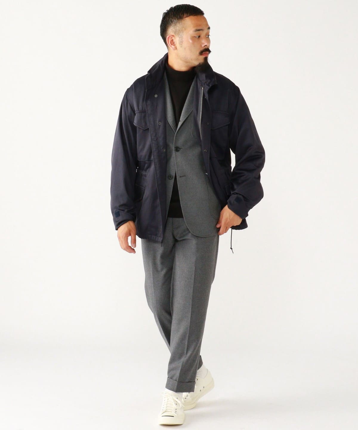 BEAMS PLUS（ビームス プラス）IVY Trousers Ankle-Cut Flannel