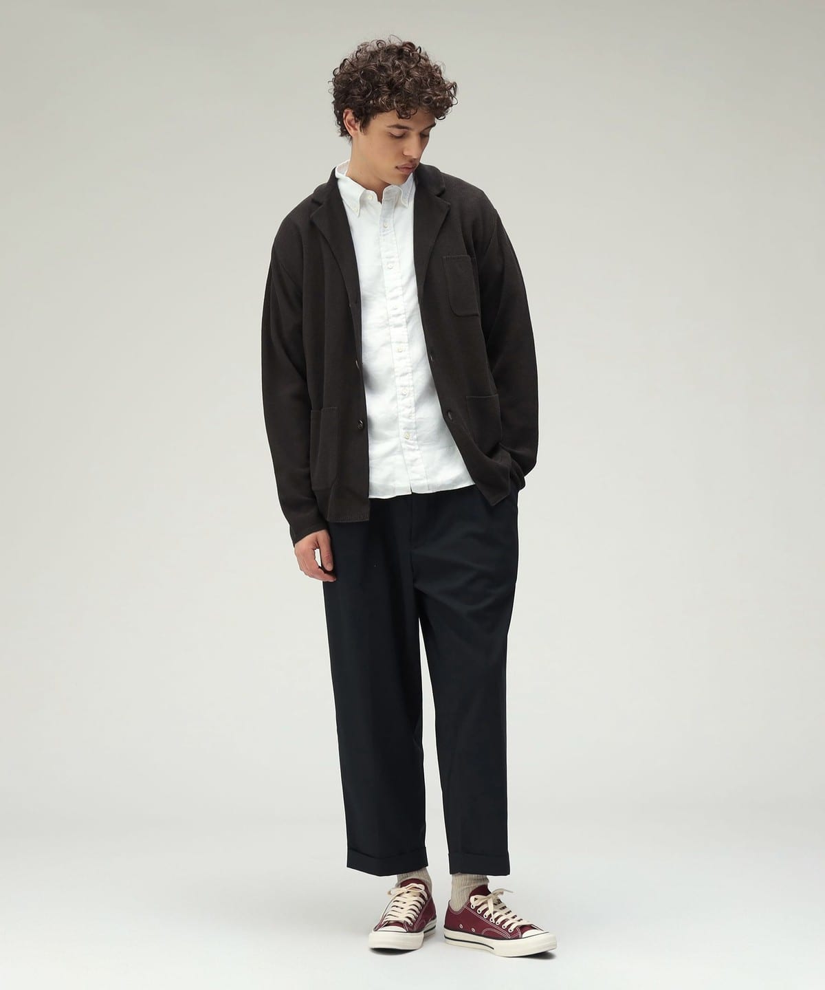 BEAMS PLUS（ビームス プラス）2 Pleats Wool Tropical（パンツ