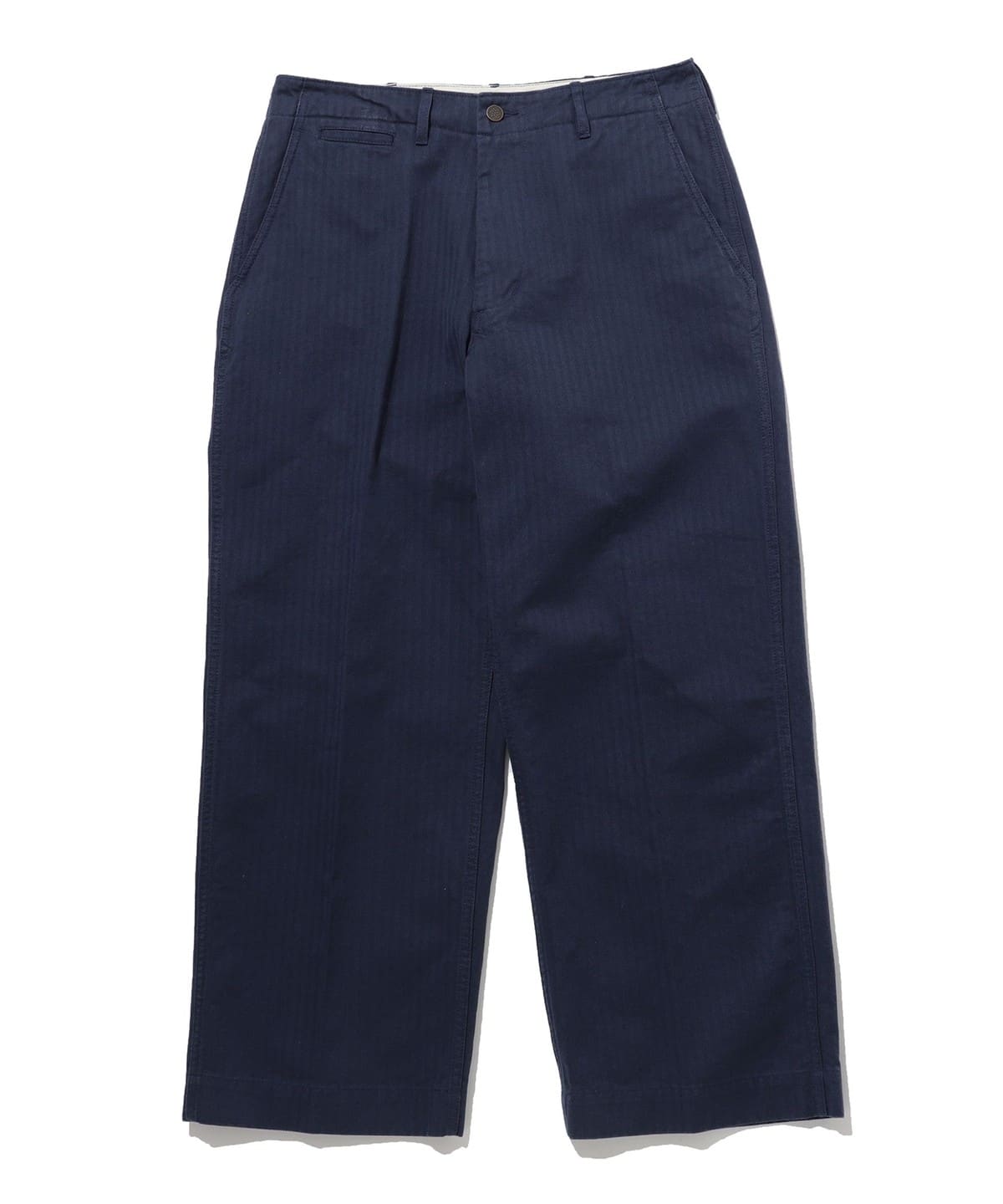 MIL Trousers Herringbone パンツ MEN NAVY XL MIL Trousers Herringbone パンツ MEN NAVY XL