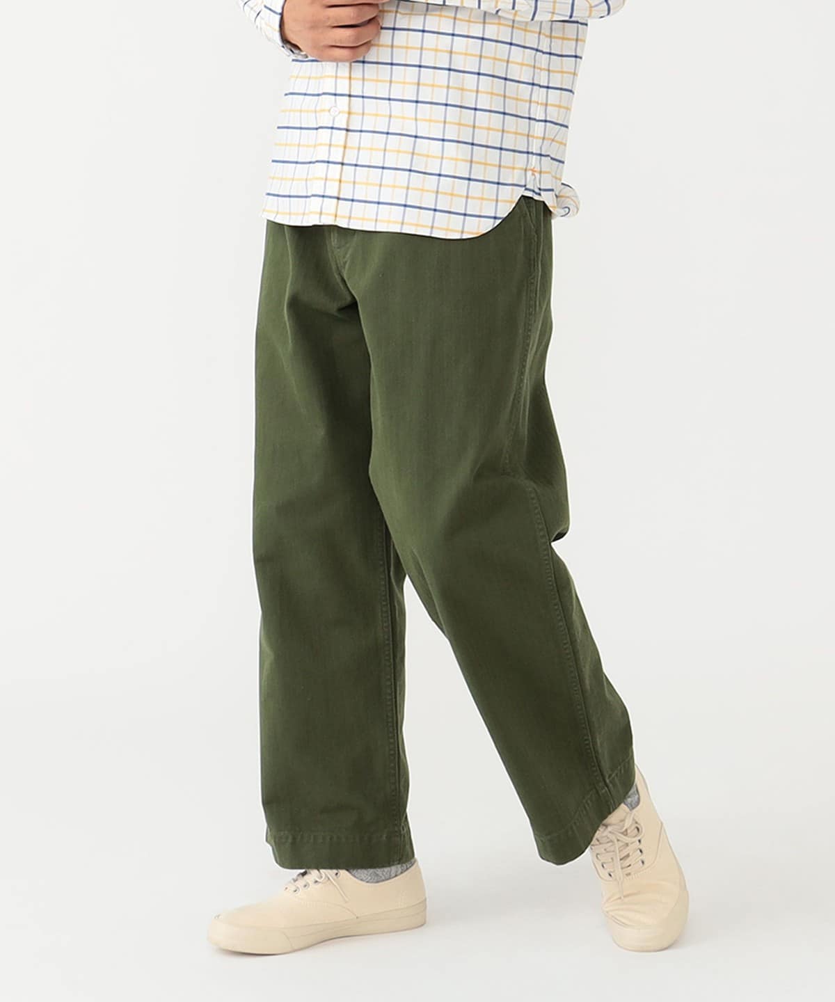 BEAMS PLUS（ビームス プラス）MIL Trousers Herringbone（パンツ