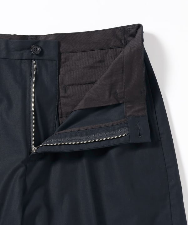 BEAMS PLUS IVY Trousers Wide High Density Cotton (pants