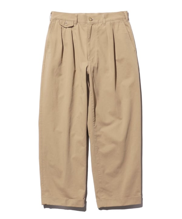 BEAMS PLUS（ビームス プラス）BEAMS PLUS / 2 Pleats Trousers Twill 