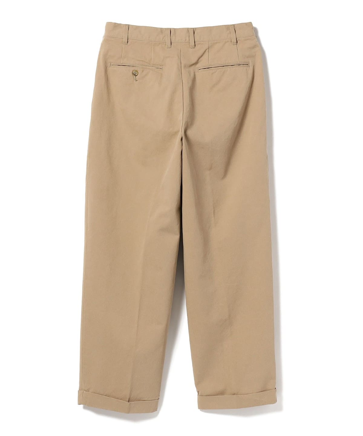 BEAMS PLUS / 2 Pleats Trousers Twill - Chino Pants