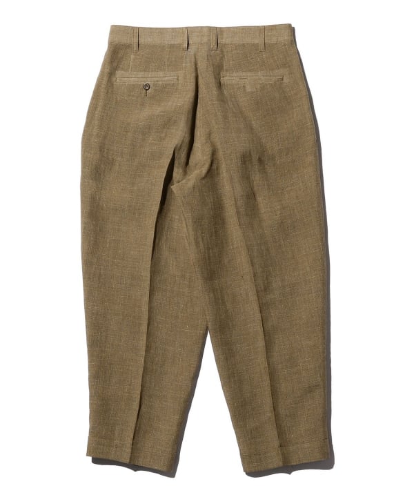 BEAMS PLUS（ビームス プラス）BEAMS PLUS / 2 Pleats Tapered Linen 