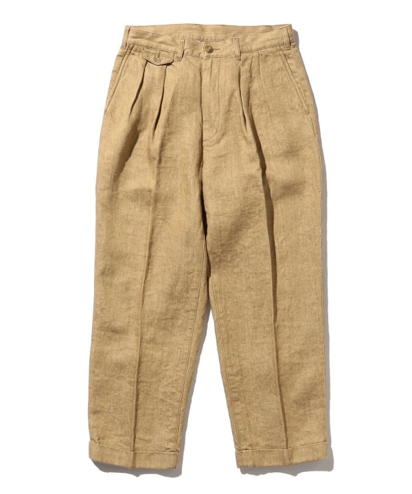 BEAMS PLUS BEAMS PLUS BEAMS PLUS / 2 Pleats Trousers Twill Linen 