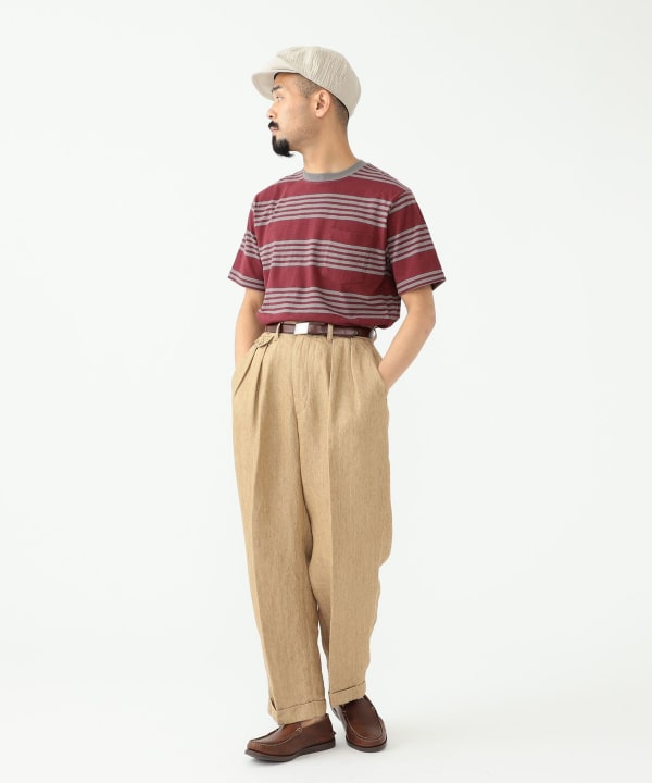 BEAMS PLUS（ビームス プラス）BEAMS PLUS / 2 Pleats Trousers Twill ...