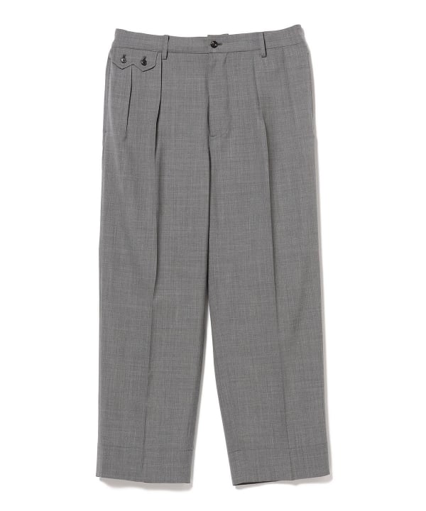BEAMS PLUS BEAMS PLUS / Unlikely Sawtooth Flap 2Pleats Trousers 