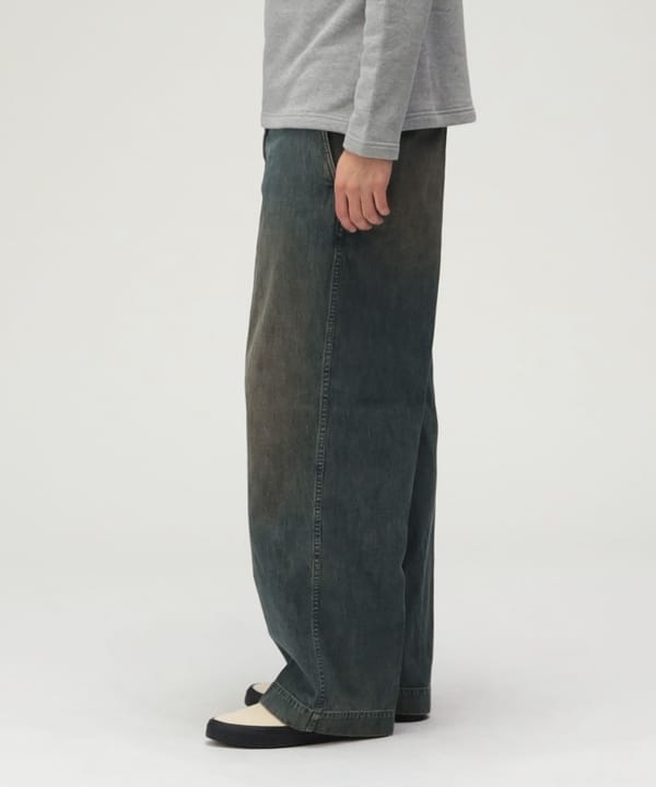 BEAMS PLUS（ビームス プラス）MIL Trousers Denim Double Dye（パンツ