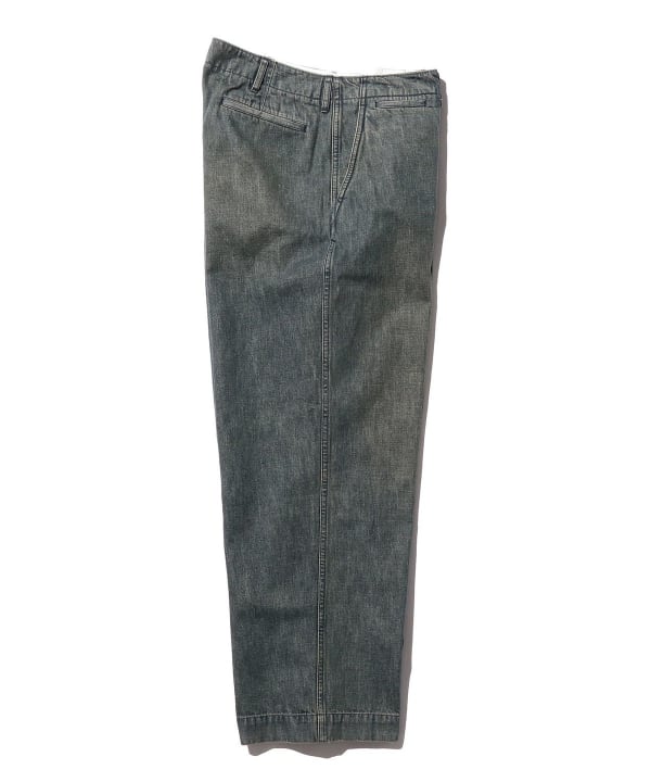 BEAMS PLUS MIL Trousers Denim Double Dye (pants, denim BEAMS