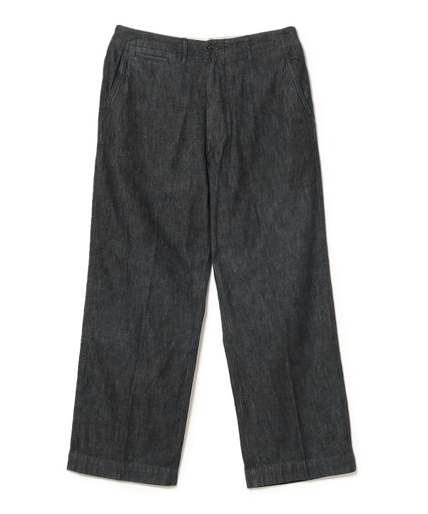 BEAMS PLUS MIL Trousers Denim Double Dye (pants, denim BEAMS
