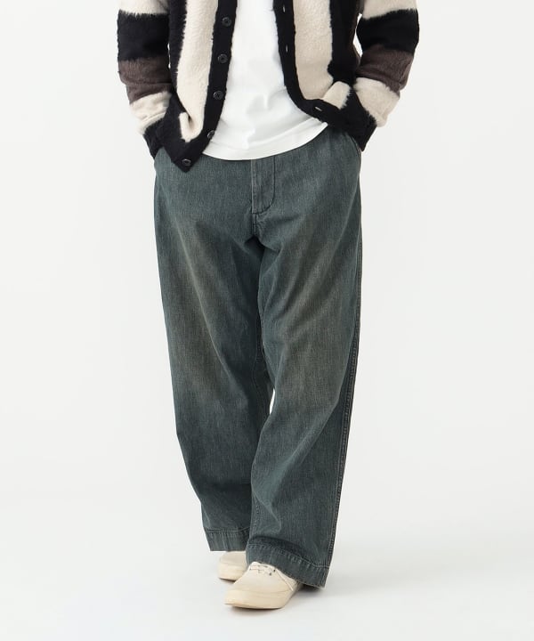 パンツ BEAMS PLUS MIL Trousers DENIM sizeS BEAMS PLUS MIL Trousers Denim (pants, denim BEAMS PLUS) for