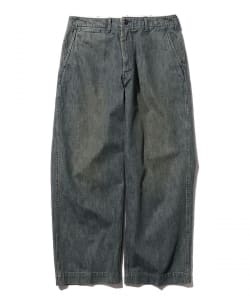 BEAMS PLUS / MIL Trousers Denim Double Dye