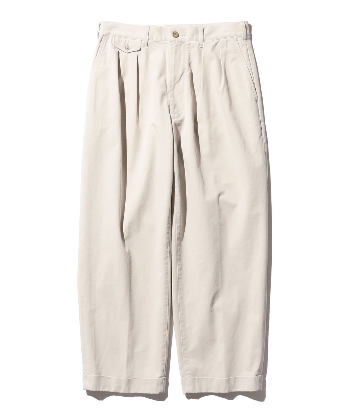 2 Pleats Trousers Twill Bio Washed パンツ MEN CEMENT S 2 Pleats Trousers Twill Bio Washed パンツ MEN CEMENT S